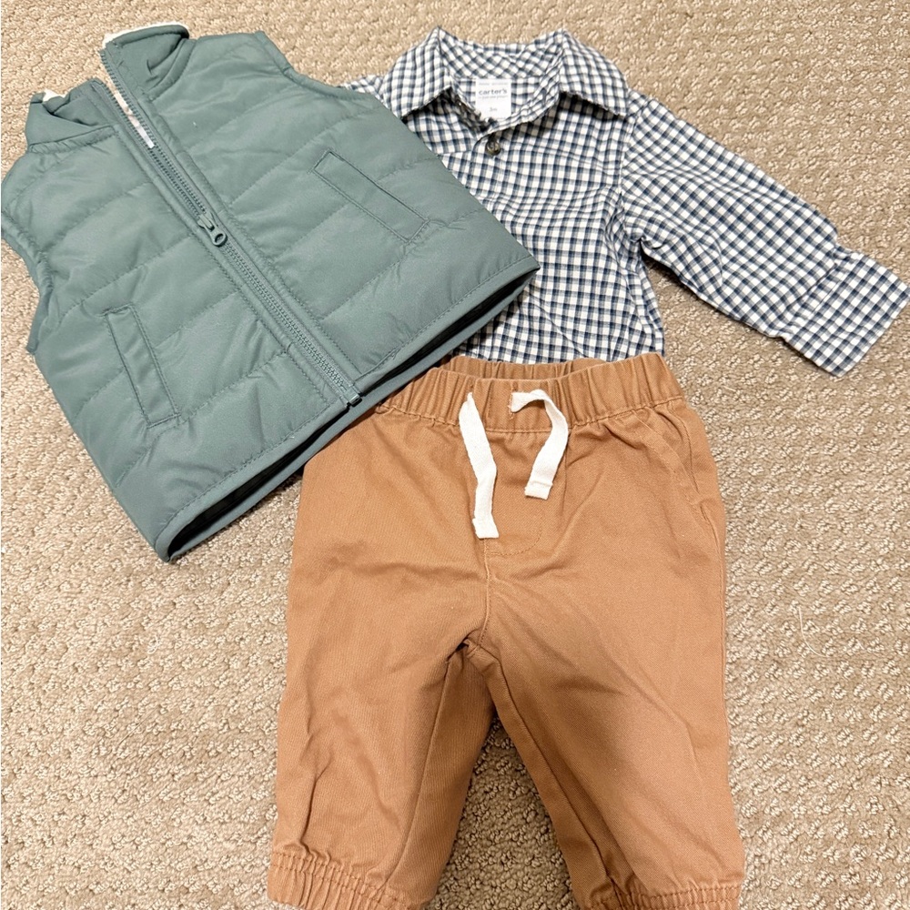 Carter's Vest Set NWOT